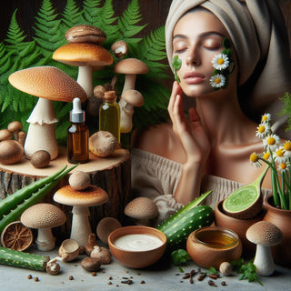 The Best Functional Mushrooms for Skin Rejuvination by Antioxi
