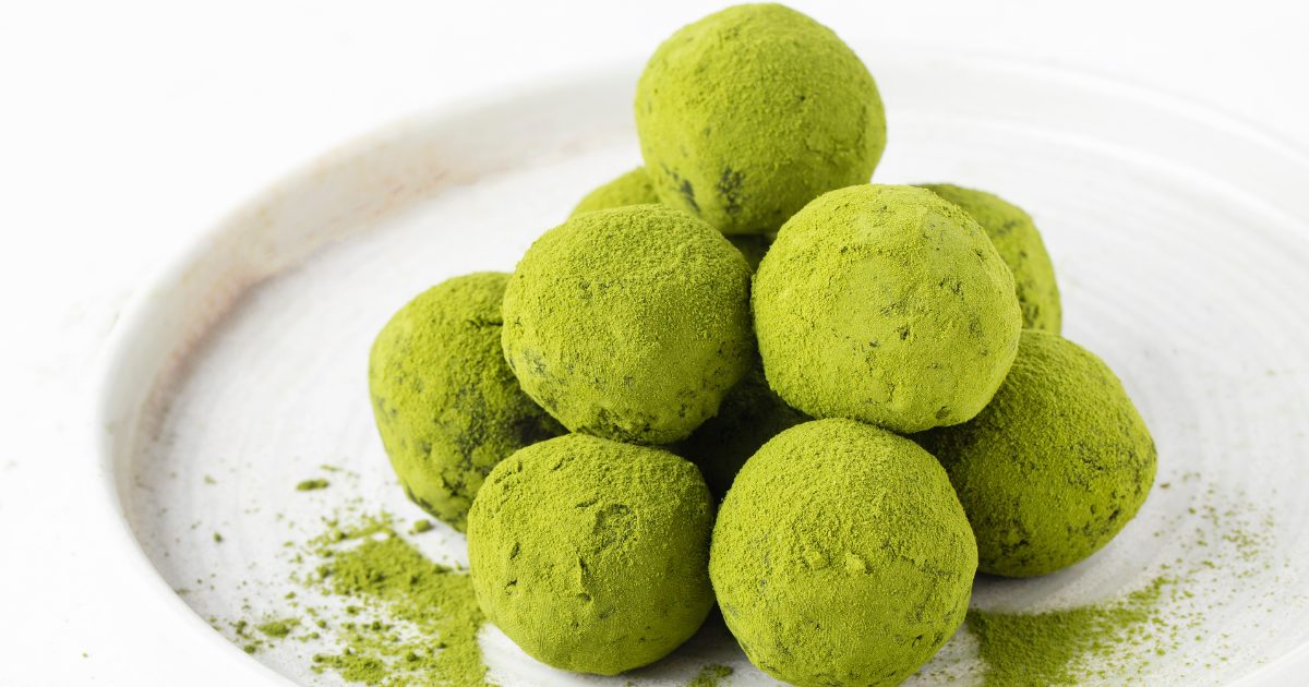 Healthy Matcha Energy Balls Recipe