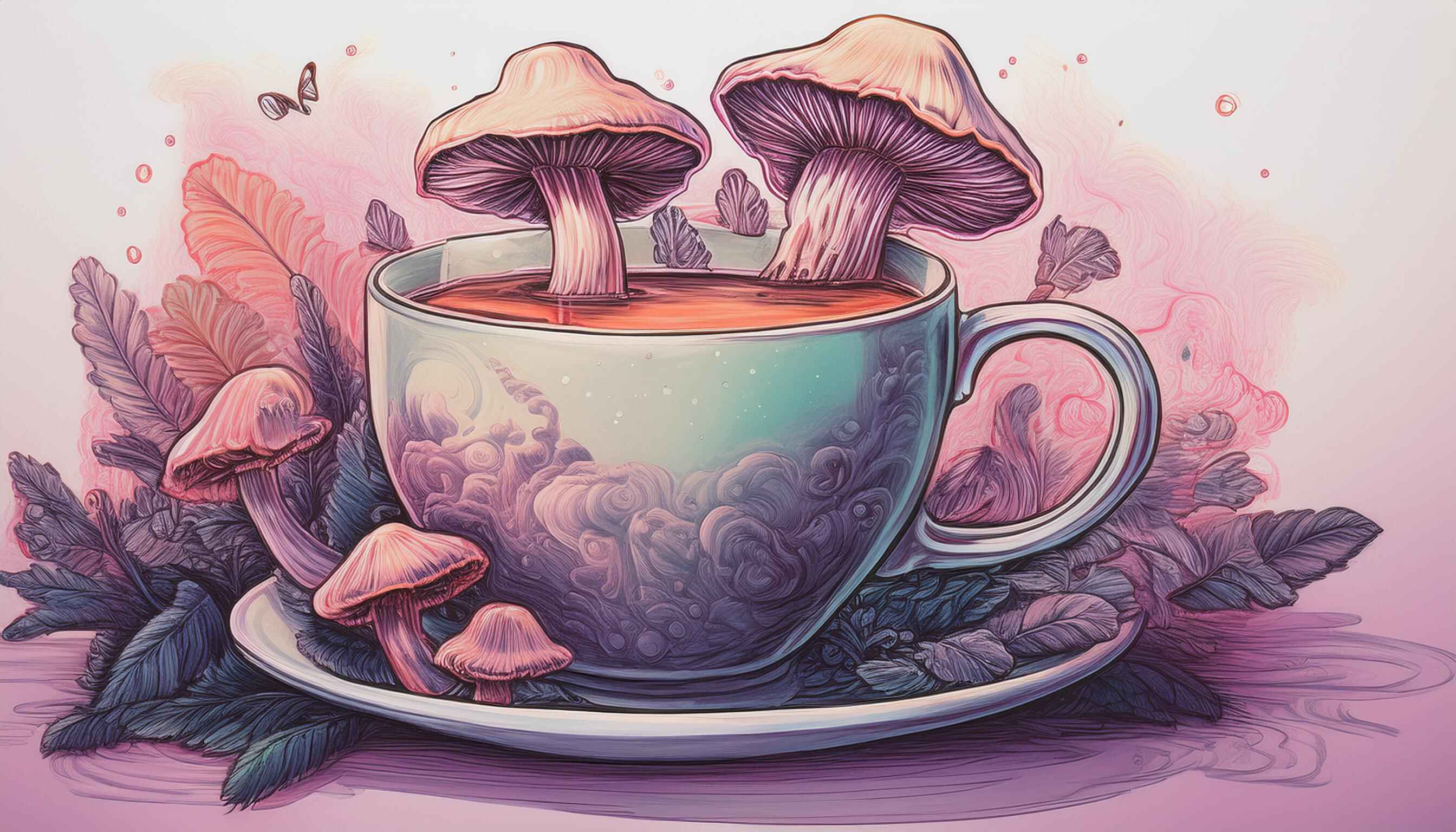 Antioxi Functional Mushroom Tea for Gut Health