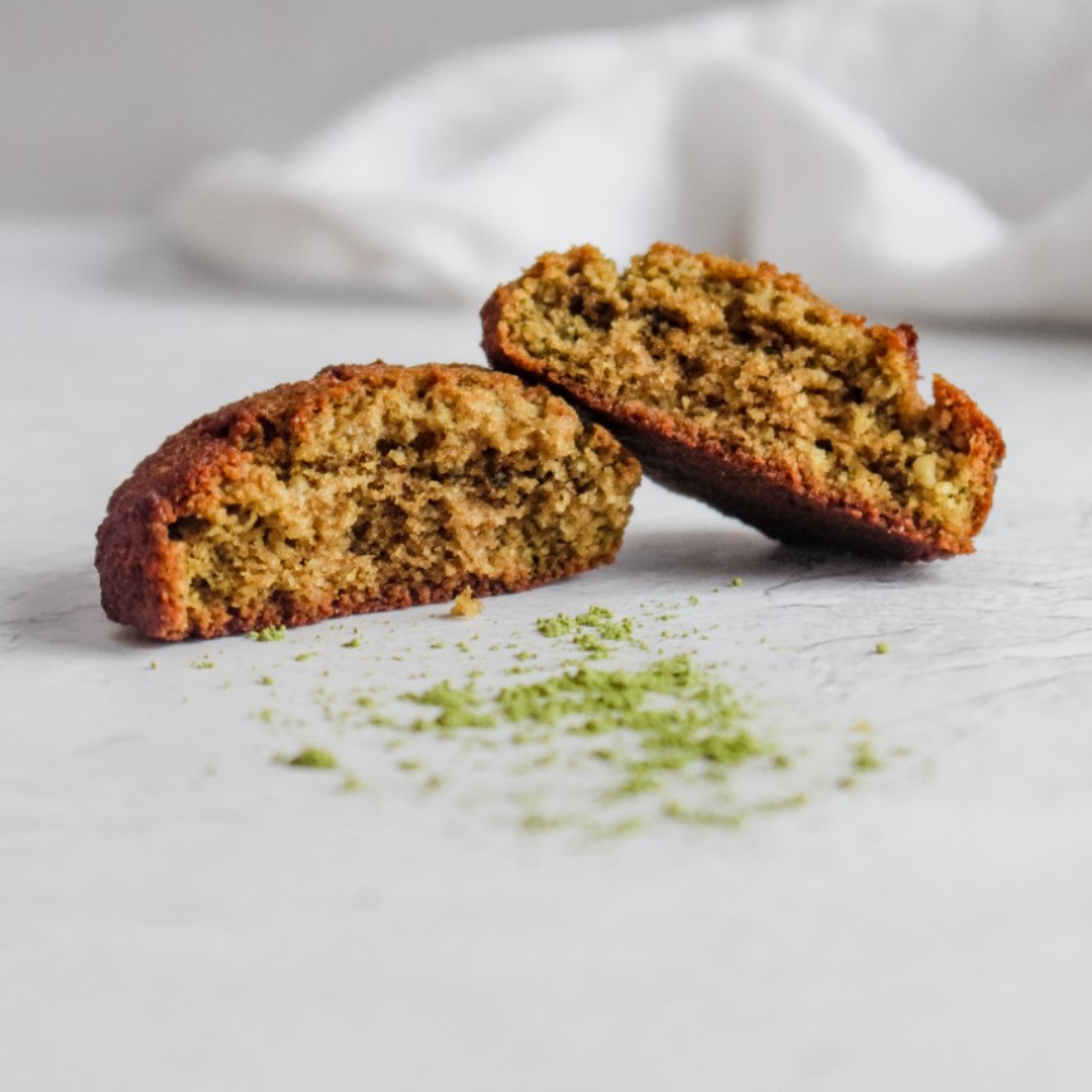 Matcha infused Green Tea Cookies